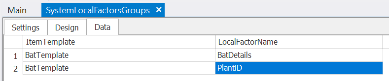 SystemLocalFactorsGroupsPI