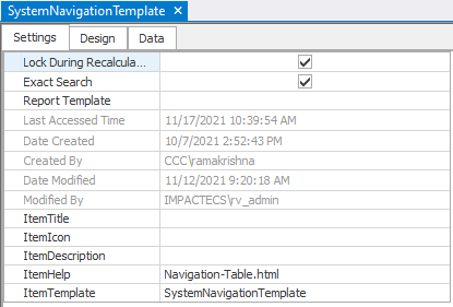 SystemNavigationTemplateSettings